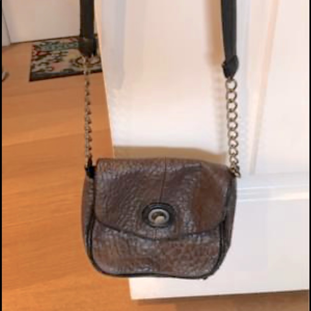 Brown crossbody bag
